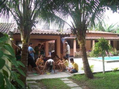 阿拉鲁阿马 Casa Colonial Com Churrasqueira E Piscina A 200 M Praia酒店 外观 照片